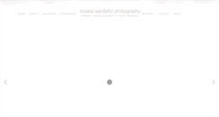 Desktop Screenshot of krystalsandefurphotography.com